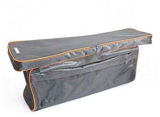 Накладка на сиденье СЛЕДОПЫТ мягкая, с сумкой, 65см, цв. серый PF-PS-01