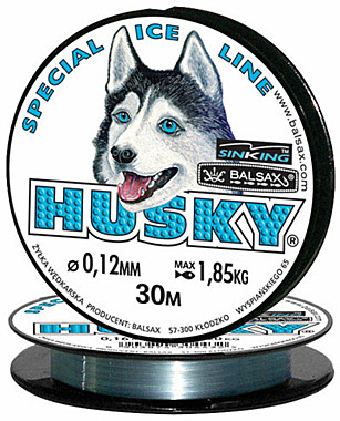 Леска BALSAX Husky  30 м 0,18мм., 3.52кг.