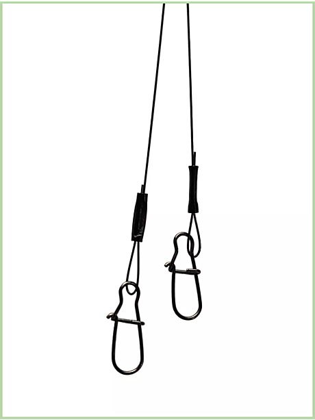 Поводок титан. Osprey 9кг, 25см, 0,30мм. (2 шт)