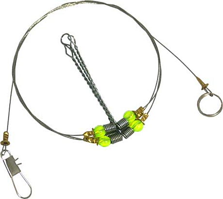 Оснастка поводковая не оснащ. на 3 отвода.