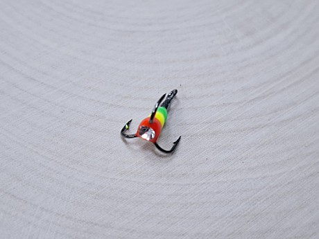 Тройник с каплей и стразой REYTFISH кр.№ 12  (1шт.)