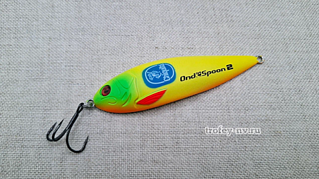 Блесна Columbia Ondespoon 2, размер 90 мм, вес 18 г цв.009