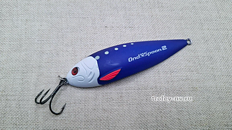 Блесна Columbia Ondespoon 2, размер 90 мм, вес 18 г цв.012