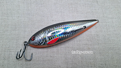 Блесна Columbia Ondespoon 3, размер 120 мм, вес 45 г цв.015