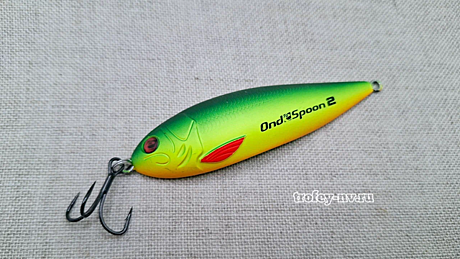 Блесна Columbia Ondespoon 2, размер 90 мм, вес 18 г цв.019