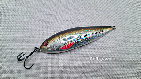 Блесна Columbia Ondespoon 2, размер 90 мм, вес 18 г цв.021