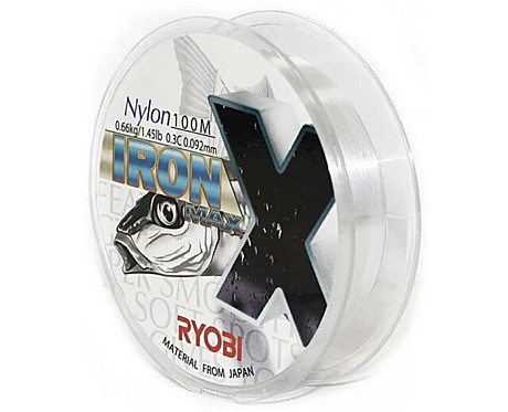 Леска RYOBI NYLON IRON 100м., d-0,370