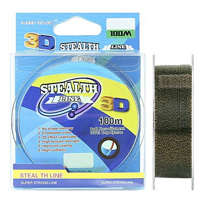 Леска 3D MIFINE STEALTHLINE 100м 0,22мм 10,29кг GK22